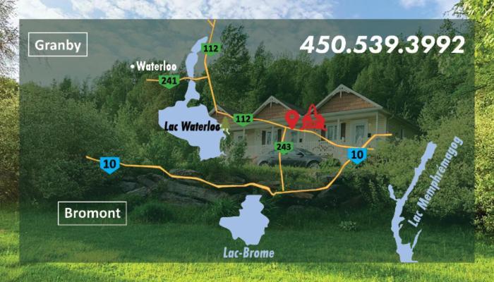 Motel & Chalets --Shefford-Waterloo- Habitation Forest Exterior photo